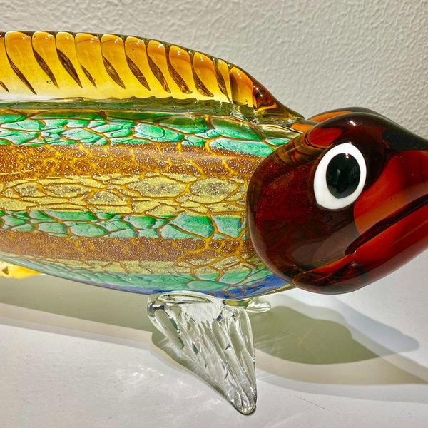 Murano Crystal Fish